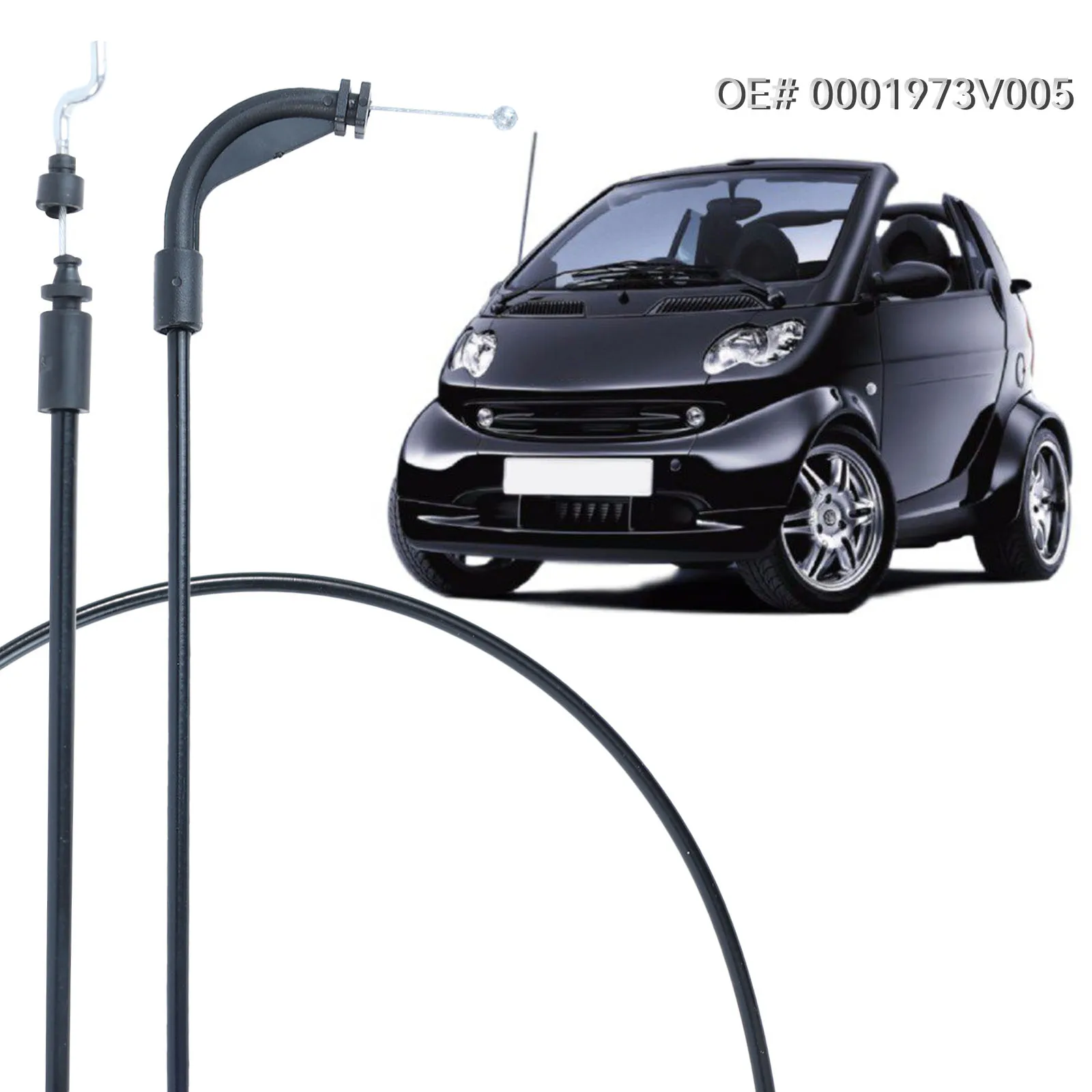 Car Interior Door Handle Release Lock Cable For Smart Fortwo 450 Cabrio City-Coupe 1998 - 2007 Q0001973V005 Auto Accessory Parts