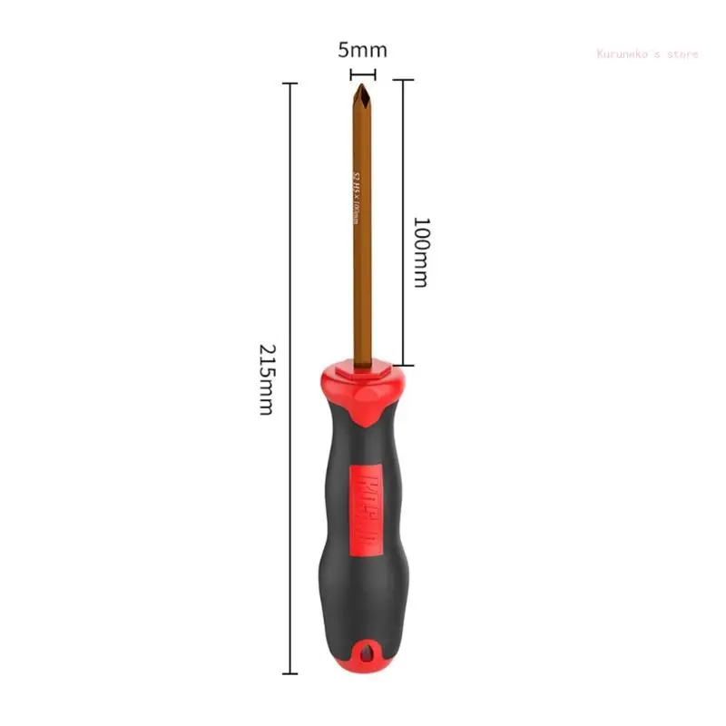 مفك براغي مسدس مفك براغي ورشة عمل أداة يدوية H5x75mm/H5x100mm