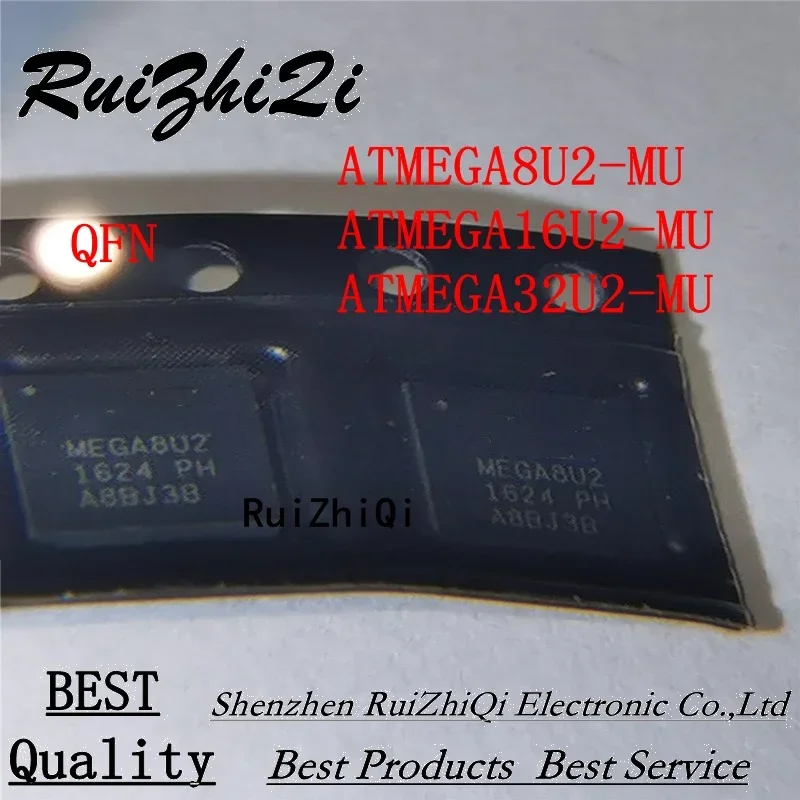 NEW 5PCS/LOT ATMEGA8U2-MU  MEGA8U2 ATMEGA16U2-MU ATMEGA32U2-MU QFN