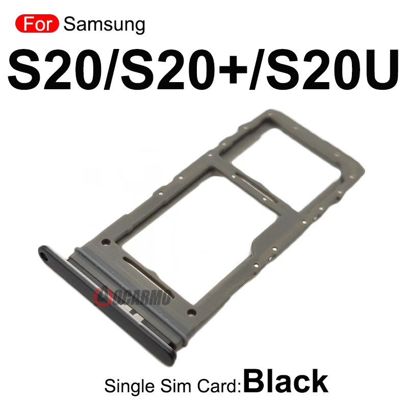 For Samsung Galaxy S20 Plus / S20U S20 Ultra Single &Dual SIM Card Sim Tray Slot Holder Replacement parts