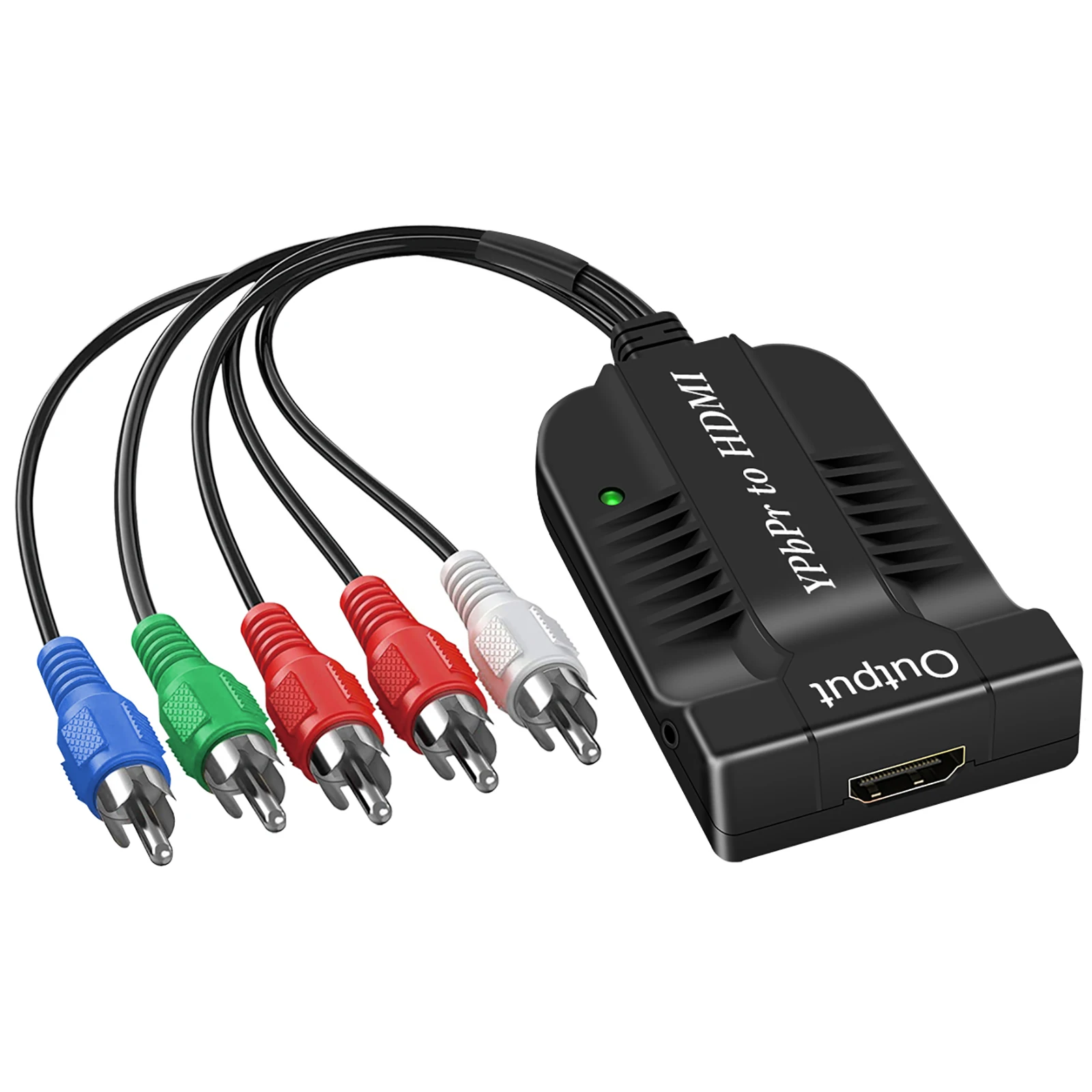 

Wiistar 1080PYPbPr to HD Component Converter video and R/L audio Adapter RCA male ypbpr to HDMI Converter Adapter