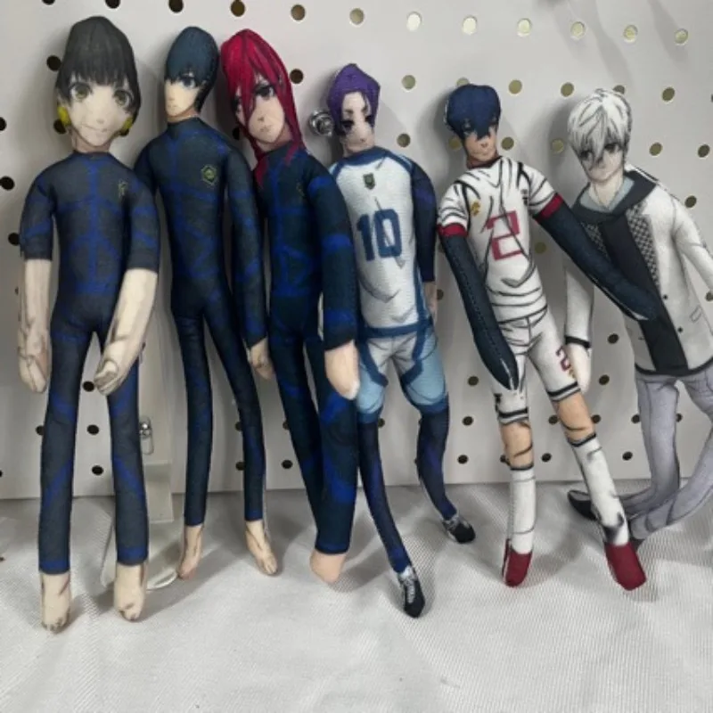 Nagi Seishiro Blue Lock Twistable Shape Chigiri Hyoma Isagi Yoichi Stuffed Cotton Abstract Model Bachira Meguru