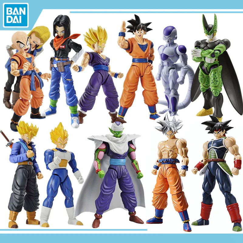 

Фигурка Bandai Dragon Ball Z оригинальная, экшн-фигурка супер сайян Сон Гоку Гохан Фриза брали, бордок, лазурь, Сборная модель, игрушки