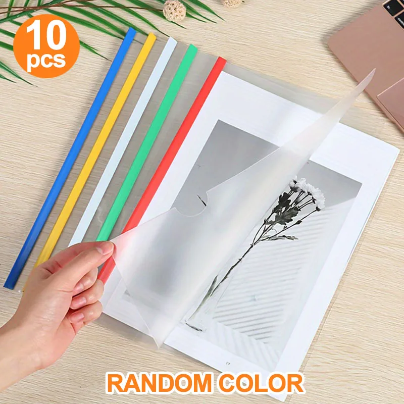 

10 папок-регистраторов формата А4 с мощной застежкой, изогнутыми пазами, гладкими и легко вынимаемыми элементами, подходят для хранения экзаменационных работ, чертежей, документов, контрактов и т.д.