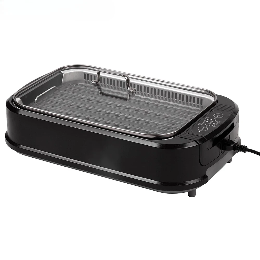 Instant Indoor Grill BBQ Smokeless, Die-cast Aluminum Grilling  Plate Smokeless BBQ Grill, Multifunction Smokeless BBQ Grill.