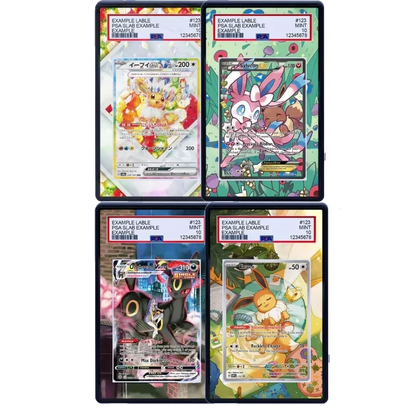 

Eevee Flareon Espeon Umbreon Leafeon Glaceon Sylveon Jolteon Acrylic Extended Art for Psa Case Card Display Rack Excluding Card