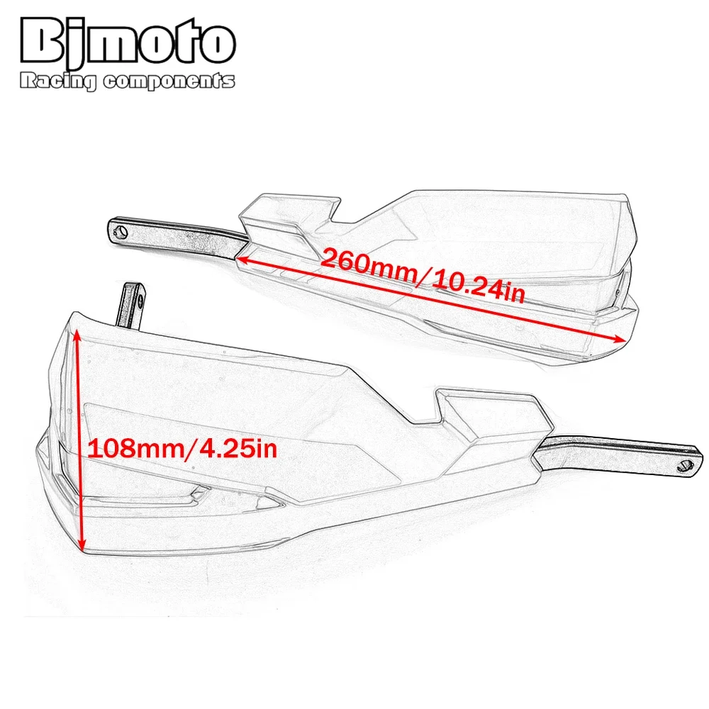 Motorcycle Hand Guards Handle Protector Handguard Handlebar For Honda NX400 NX500 CB500X CB400X CB 500X 400X NX 400 500