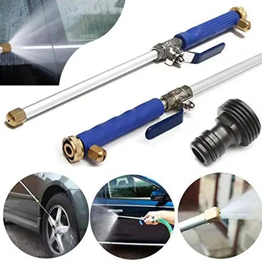 High Pressure Power Washer Wand, Watering Sprayer Cleaning Tool, Hydro Jet Water Hose Nozzle For Gutter Car Cleaning Nozzle F8X7