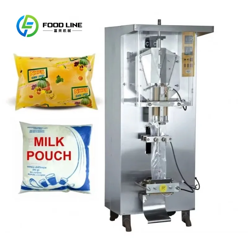 Customized Multifunctional Automatic Sachet Liquid Filling Sealing Machine for Juice Milk Water Beer Oil Chemical Packaging