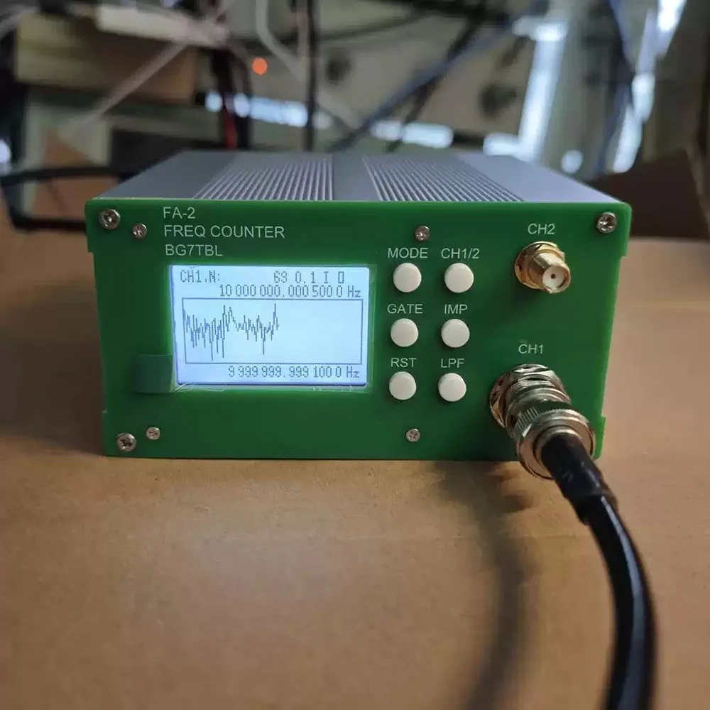 Wishcolor FA-2-12.4GC 100MHz-12.4GHz Frequency Counter Module Built-in OCXO for High Precision RF Signal Testing