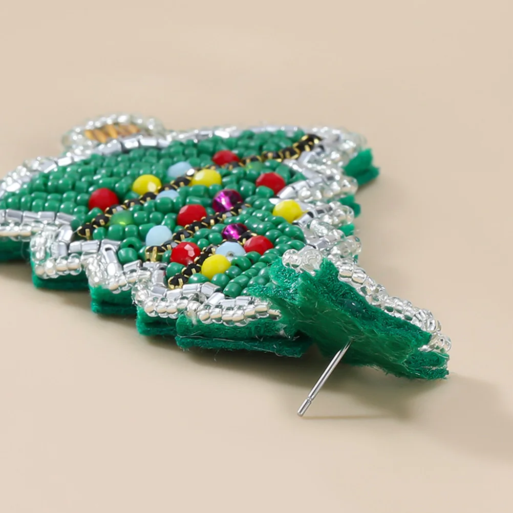 

Christmas Tree Earrings for Women Girls Holiday Seasonal Stud Dangle Earrings Christmas Party Sweet Eye-Catching Festival