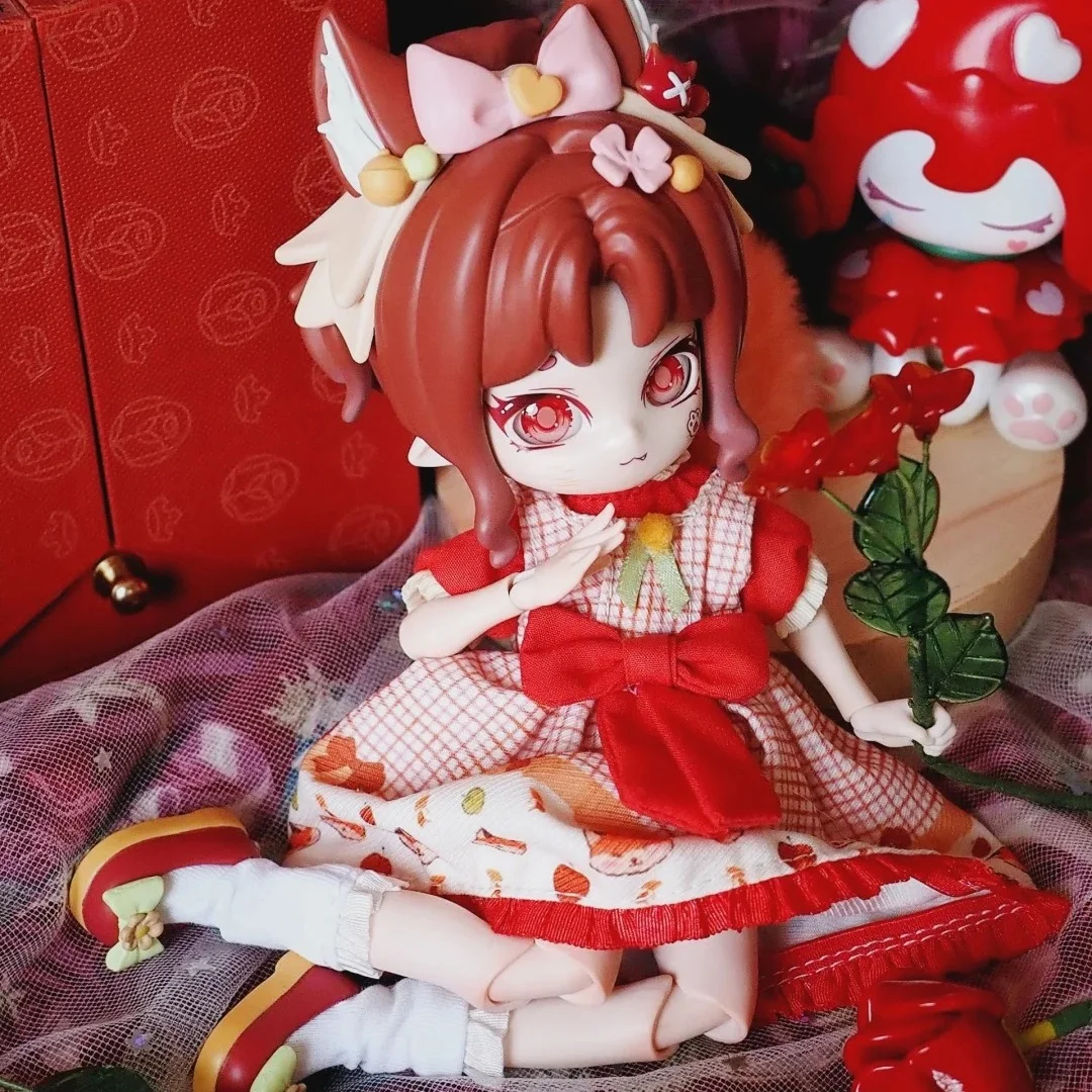 Come4free Minty Fantasy Forest Blind Box Bjd 12 Punti Bjd Figura mobile 1/12 Action Figurine Doll Decorazione Modello Regalo Giocattolo