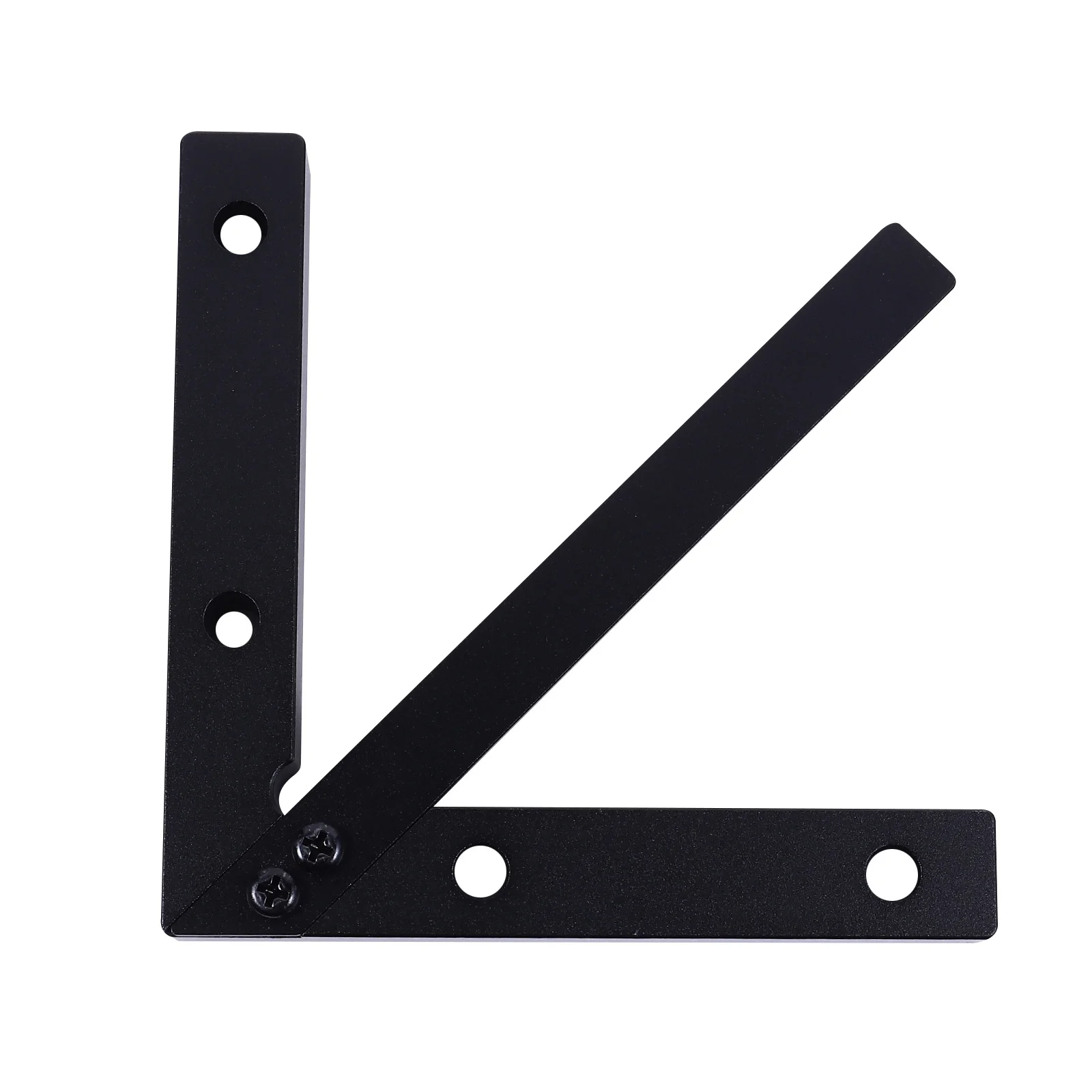 مركز مكتشف خط قياس مركز الخطاط 45 90 درجة الزاوية اليمنى خط قياس سبائك الألومنيوم النجارة المشابك الزاوية لقط #2