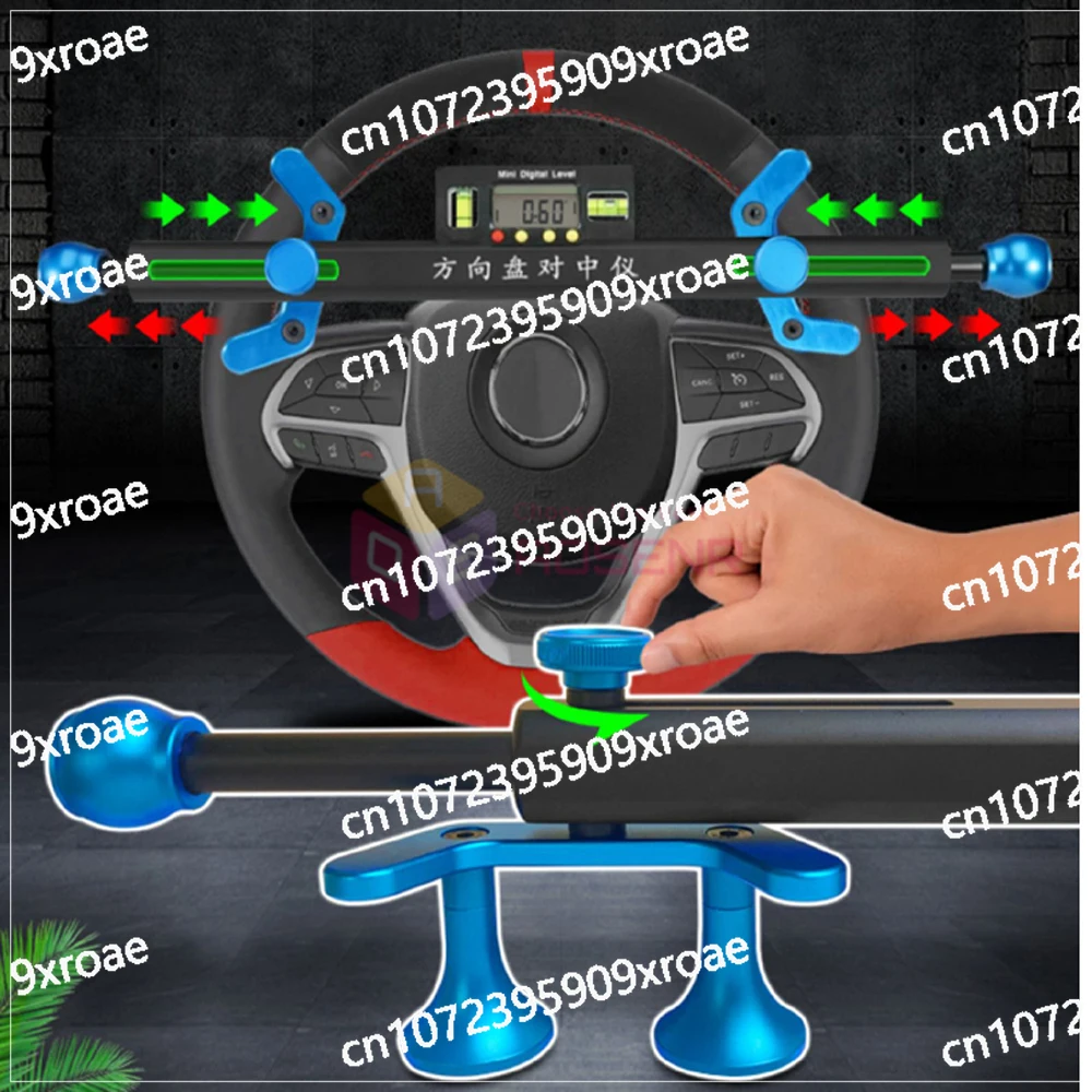 Electronic Adjustable Car Steering Wheel Level Alignment Tools Leveling Holder Wheel Aligner