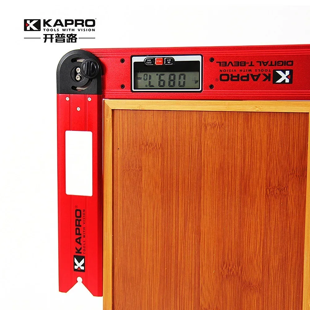 

Kapro Electronic Goniometer Digital Bevel Spirit Level High Precision Angle Measurer Protractor Inclinometer Bubble Angle Ruler