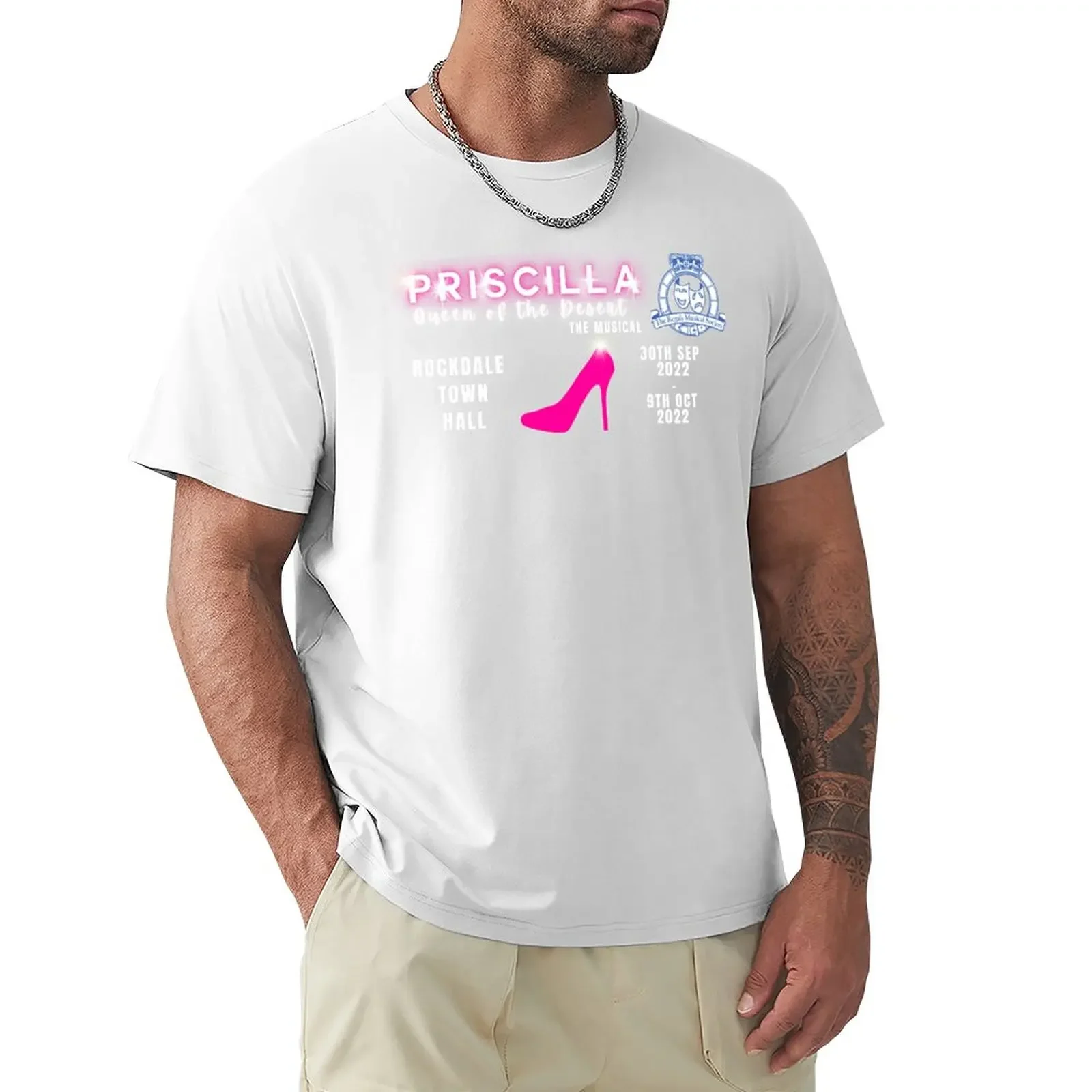 Priscilla - Official Branding T-Shirt summer clothes customs design your own men t shirt