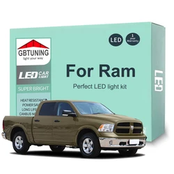 Canbus LED Interior Light Bulb Kit For Dodge Ram 1500 2500 3500 4500 5500 1994-2013 2014 2015 2016 2017 2018 Car Indoor Lamp