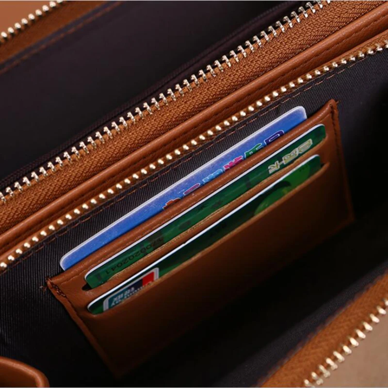 Women\'s Wallet Korean Handbag Multi Card Large Capacity Casual Shoulder And Mobile Phone Packet Fashion 2024 New Style