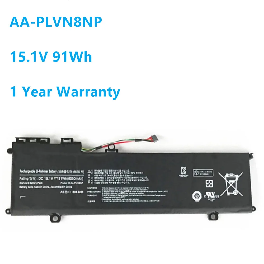 

New AA-PLVN8NP Laptop Battery for Samsung ATIV Book 8 880Z5E NP880Z5E NP880Z5E-X01UB AA-PLVN8NP 15.1V 91Wh