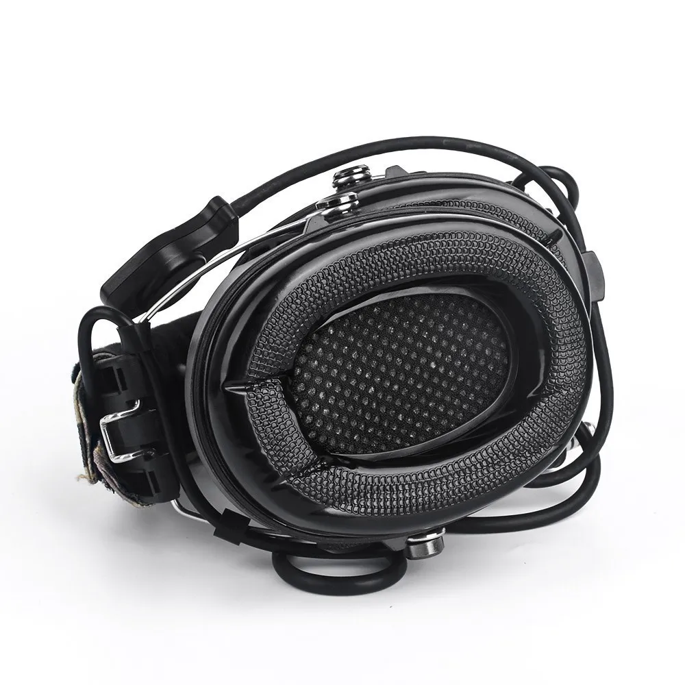 WADSN MSA Tactical Headphones Sordin Outdoor Hunting Communication Headset 7.0 NATO Plug NO Noise Canceling CS Game Earphnoe