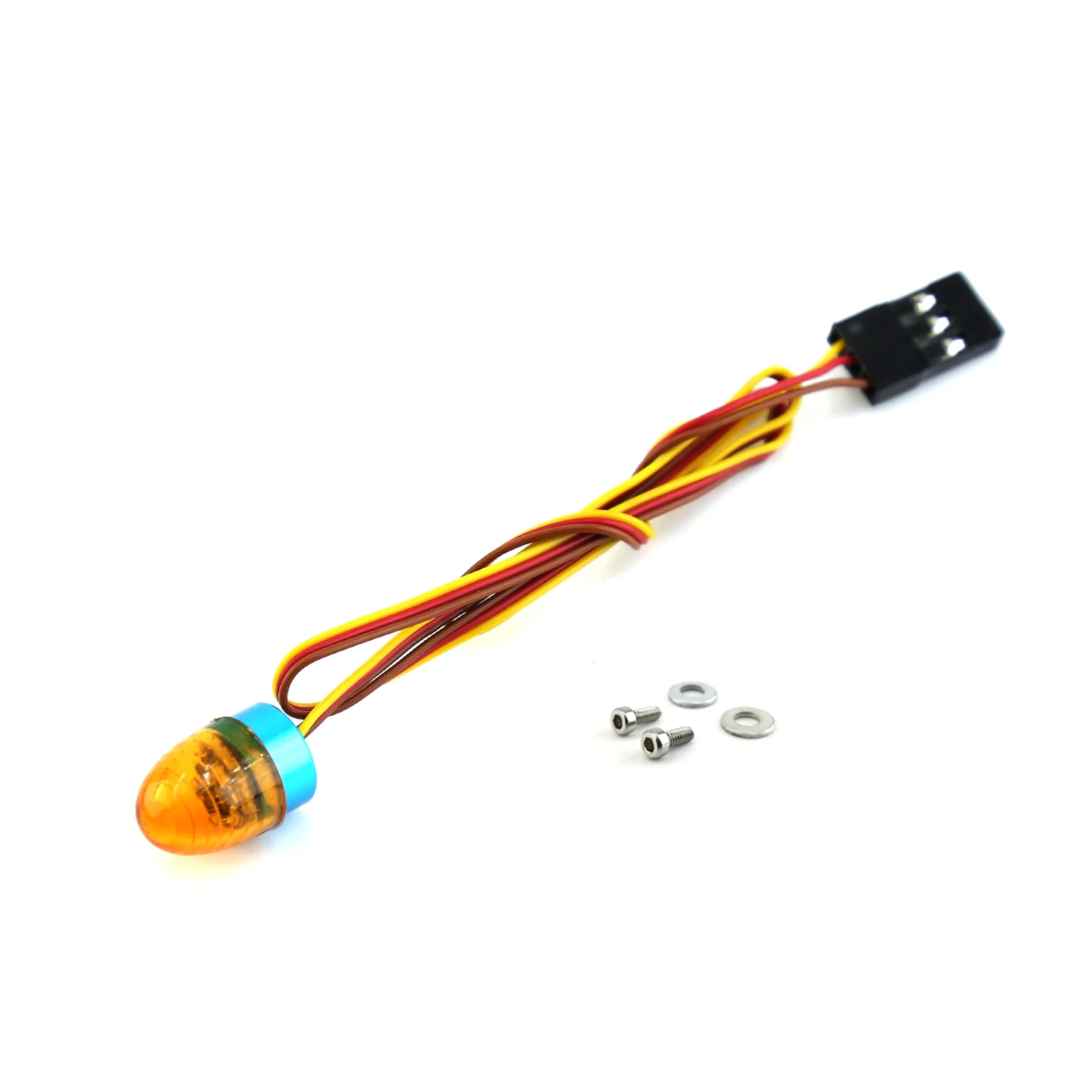 Multi-function LED Lamp Strobing-blasting/Flashing/Rotating Light for 1/10 RC Model Car 1:14 Tamiya Tractor RC Engineering Truck