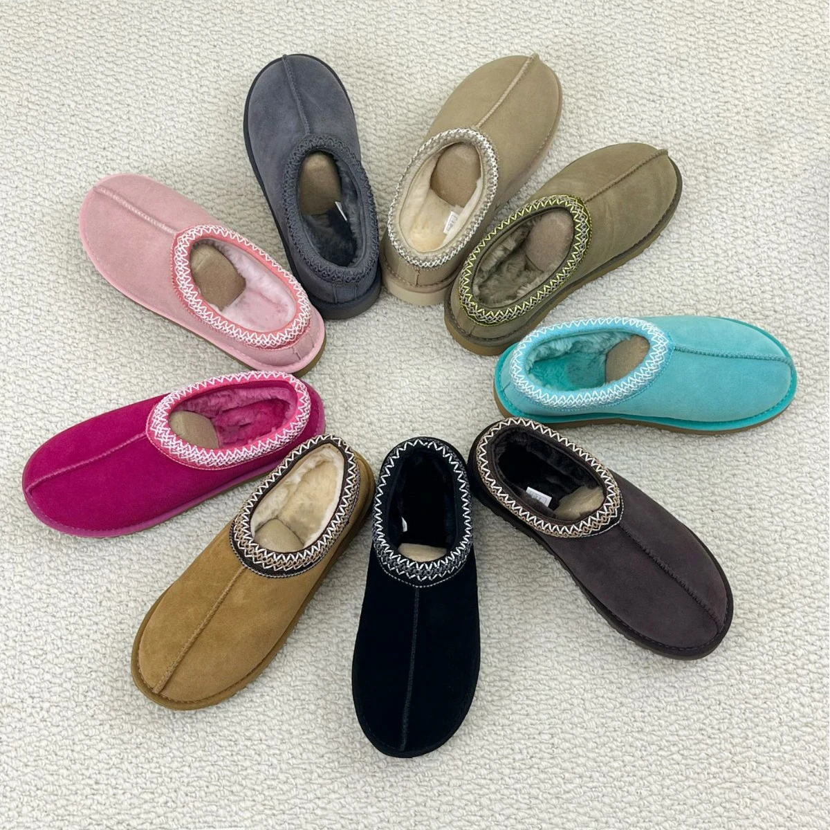 

High Quality Fluffy Men Women Winter Boots Female Outdoor Warm Plush Cotton Shoes Couple Casual Waterproof Thick Sole Snow Boots