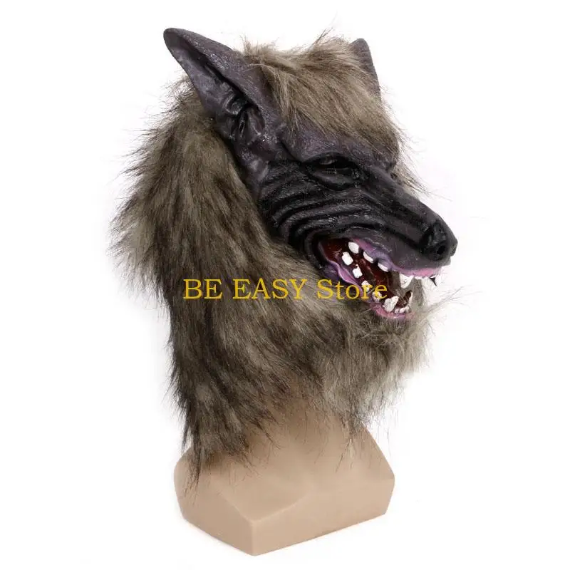 Máscara de cara completa de lobo – Máscara realista de lobo, máscaras de cara de ojos de lobos de Halloween, máscara de Halloween de animales, para Halloween, carnaval, fiesta de disfraces, disfraz Máscara de cara completa de lobo – Máscara realista de lobo, máscaras de cara de ojos de lobos de Halloween, máscara de Halloween de animales, para Halloween, carnaval, fiesta de disfraces, disfraz