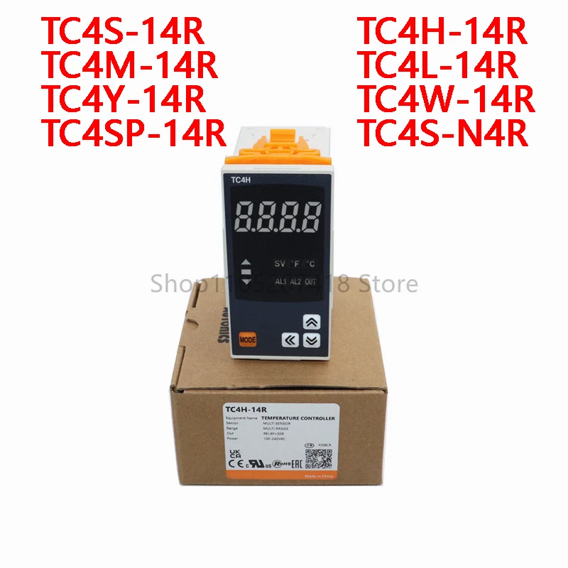 Digital Temperature Controller sensor TC4S-14R TC4M-14R TC4Y-14R TC4SP-14R TC4H-14R TC4L-14R TC4W-14R TC4S-N4R New