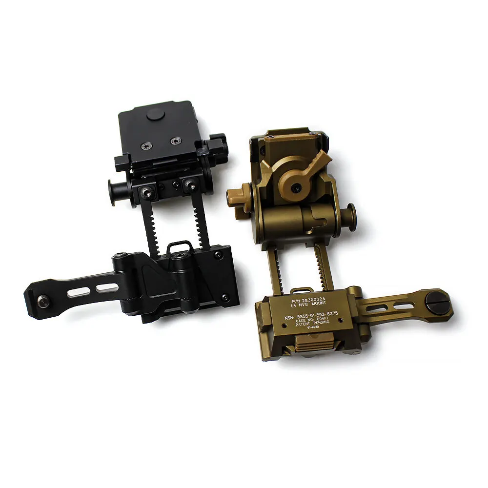 SOTAC-GEAR Metal L4G24 NVG Helmet Mount + PVS14 J Arm Night Vision Goggle Bracket Lightweight