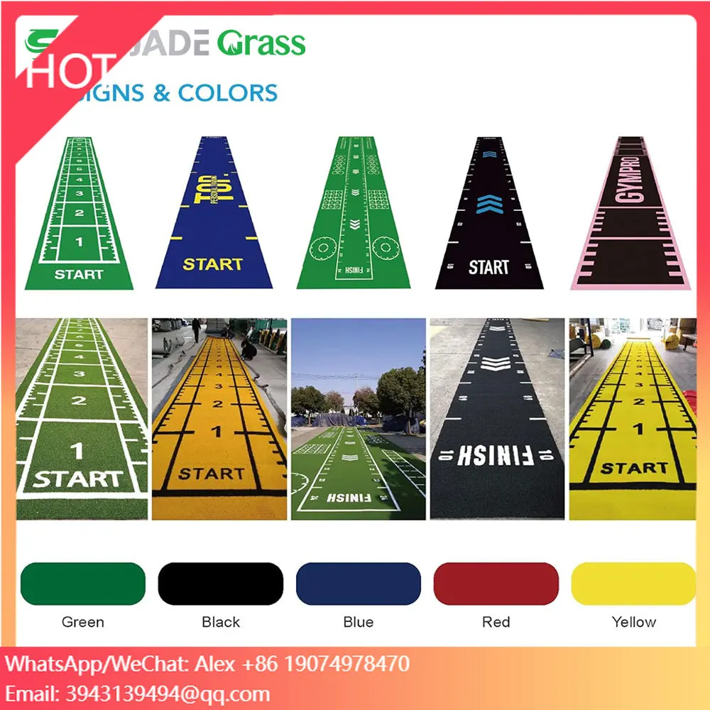 

Искусственная трава 15 мм, изготовленная на заказ, ковер из искусственной травы для фитнес-залов, тренажерных залов, беговых дорожек в помещении.