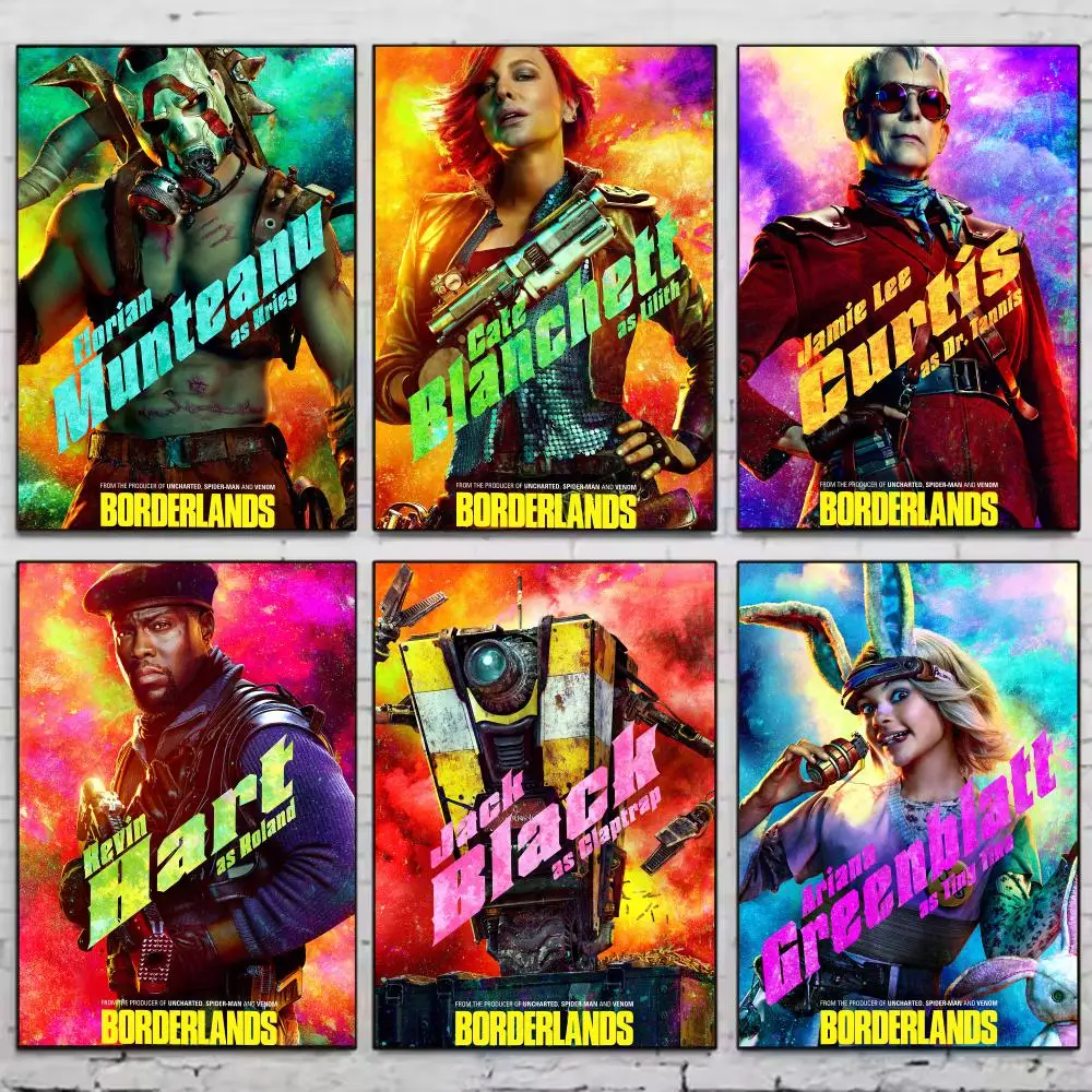 Movie B-Borderlands Poster PP Wall Decor Posters Celebrity Art Prints Aesthetic Wall Art Bedroom Office Home Gift