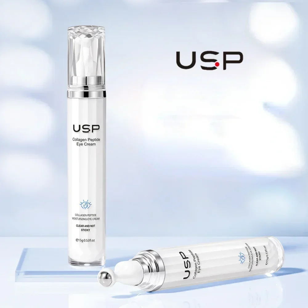 Collagen Poly Peptide Eye Cream Roller Ball Massage Eye Care Anti-wrinkle Moisturizing Remove Black Circle Korea Skin Care Cream