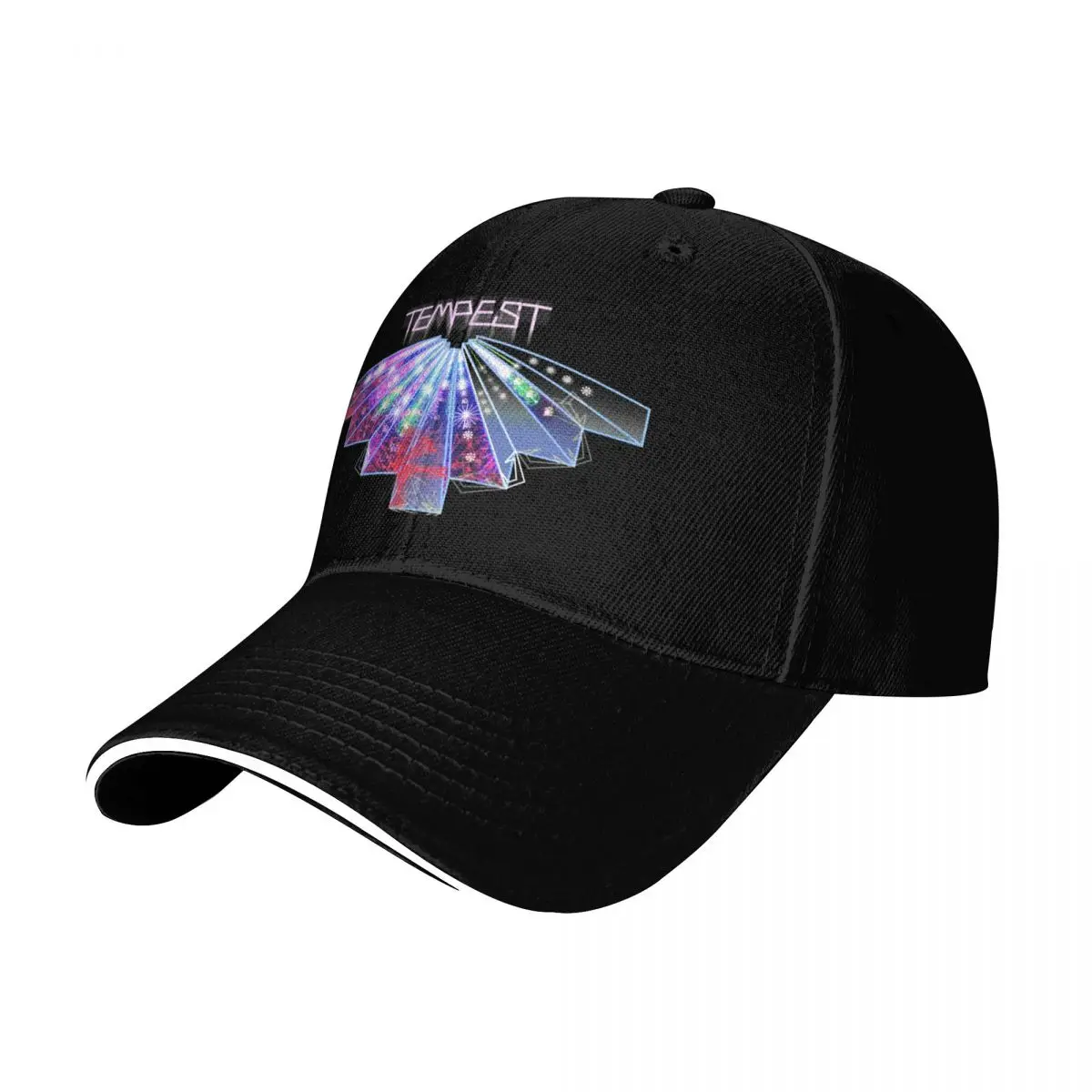 Tempest Baseball Cap Quick Dry Performance Cotton Twill Breathable Contrast Two Tone Brim