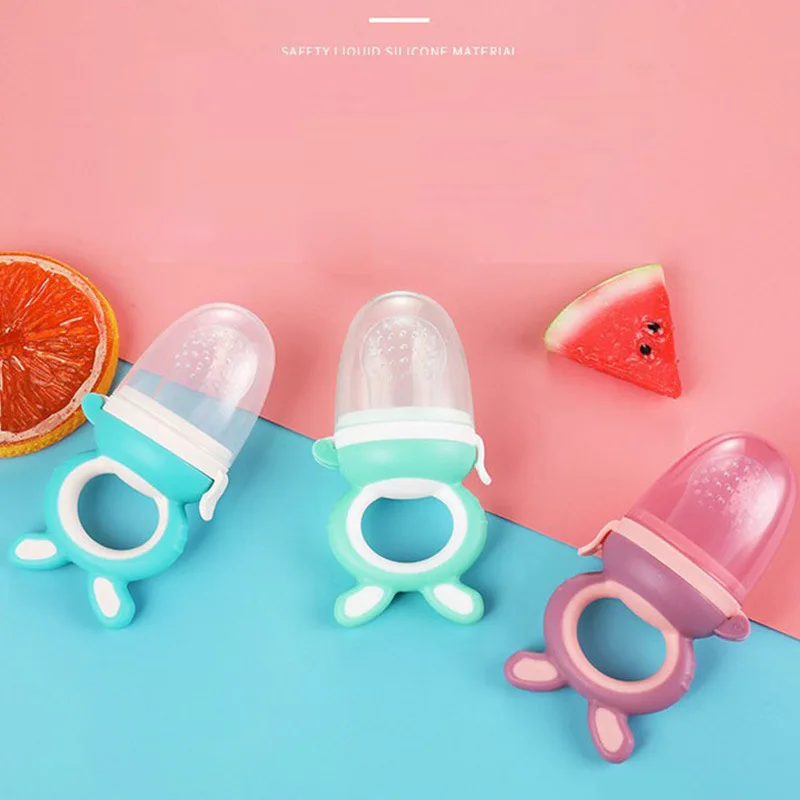 Bébé Silicone bébé mangeoire à fruits complément alimentaire sucette molaire bâton supplémentaire Portable enfants garçons filles supplément de fruits