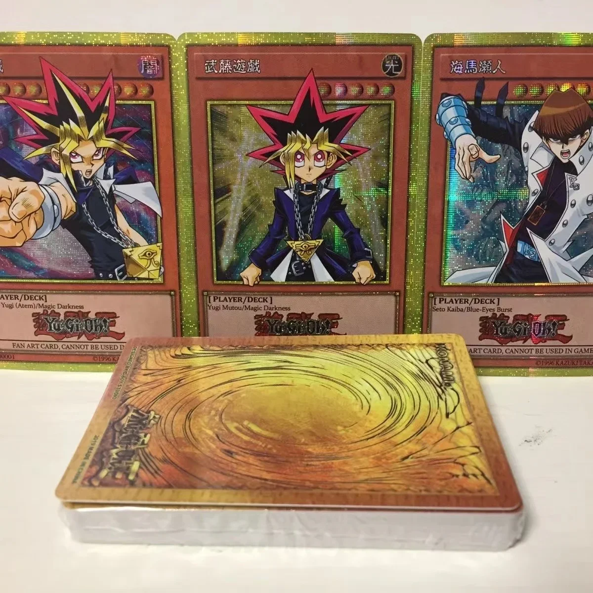 

Yu Gi Oh First Generation Character DIY Set Card with 27 Full Set Character Flashcards for Children's Gift Toys