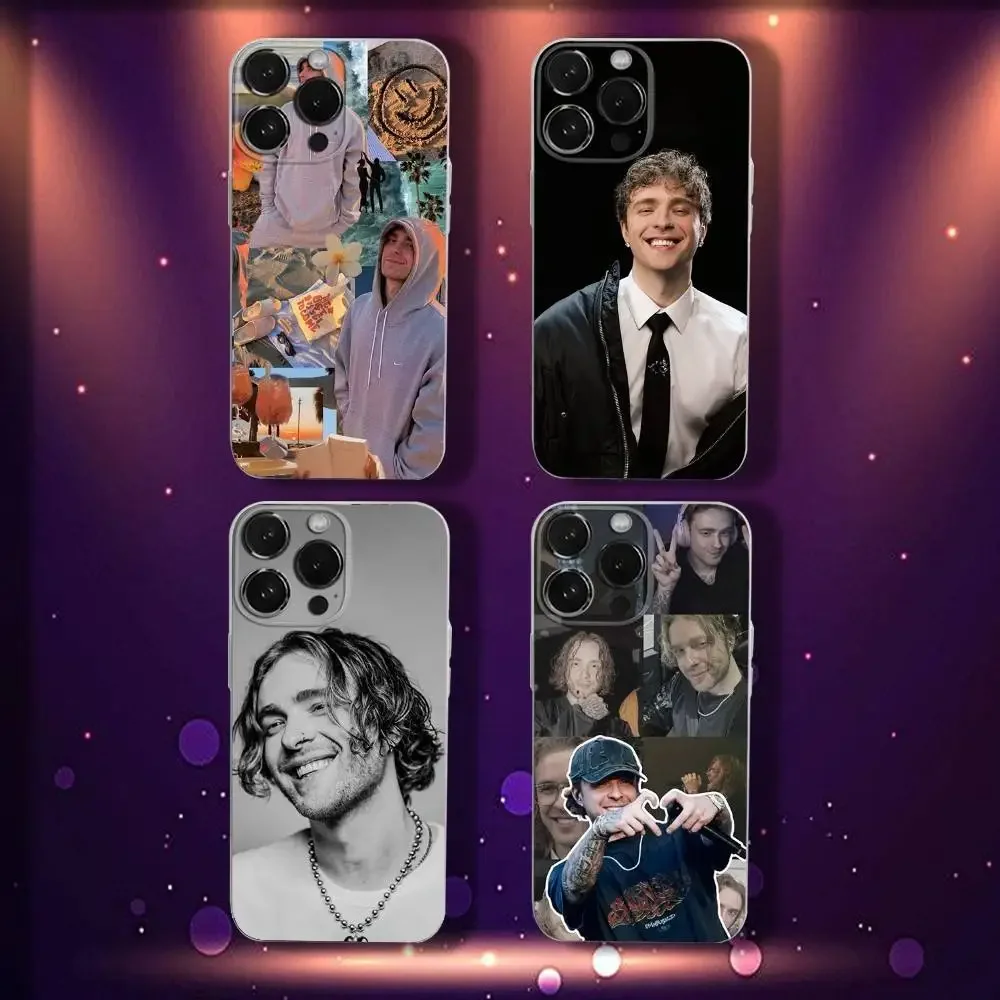

E-Egor Singer K-Kreed Phone Case For iPhone 17,16,15,14,13,12,11 Pro,Max,Plus,X,XS,XR,SE4,E Mini Transparent Soft Cover