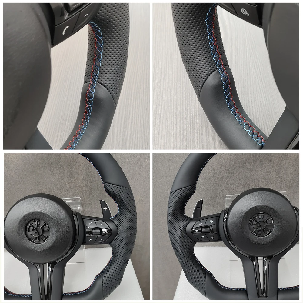 M Sport Car Steering Wheel For BMW M3 M5 F20 F22 F23 F30 F33 F34 X1 F48 X5 F15 X3 F25 F80 E90 E70 E84 Interior M Series Upgrade Modify Accessories - view 5