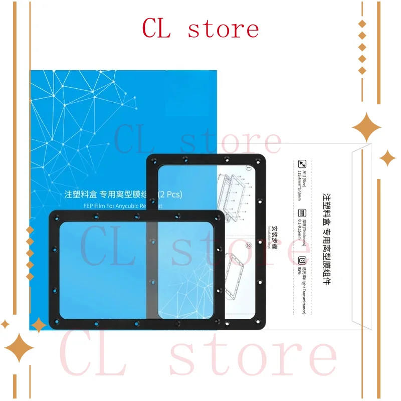 

Совершенно новый оригинал для ANYCUBIC Mono (2k/4k), совместимая с светоотверждаемой пленкой для 3D-принтера, аксессуары