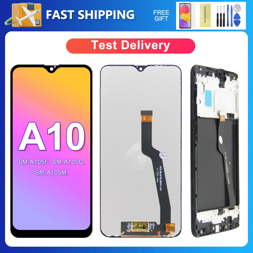 A10 For Samsung 6.2\'\'For A105F A105G A105M A105FN LCD Display Touch Screen Digitizer Assembly Replacement