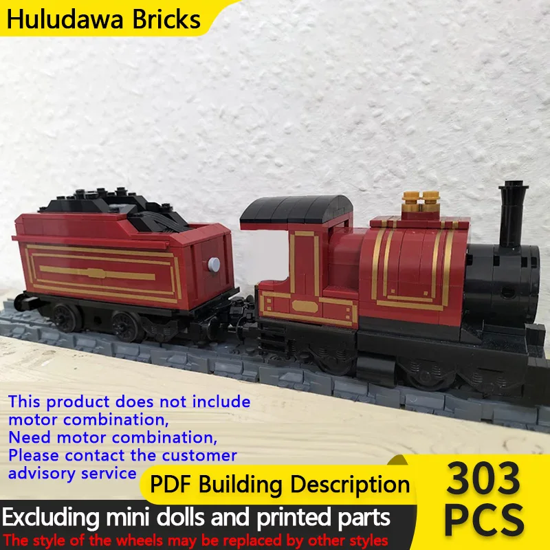 

Популярная аниме-модель городского автомобиля MOC, строительные кирпичи, паровоз, модульная технология, сборка, детские игрушки, костюм, подарки, праздник