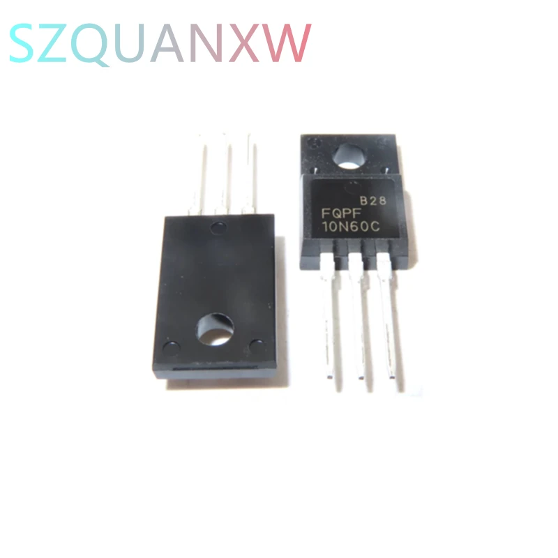 10PCS FQPF10N60C TO-220 10N60C 10N60 TO220 FQPF10N60 new MOS FET transistor