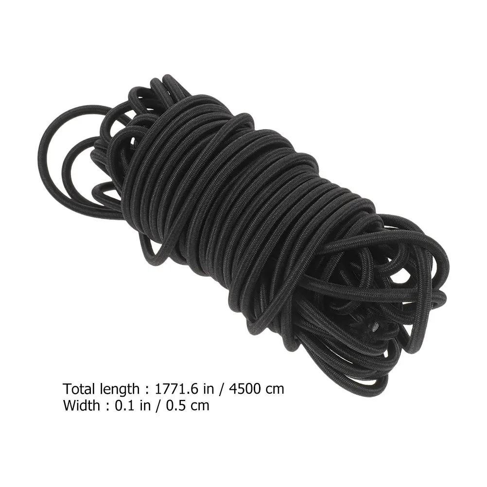 Round Elastic Cord Bungee Shoelaces Cuff Decor Fashionable Stable Safe Gift Choice for Special Days Cuff Cord Elastic Rope