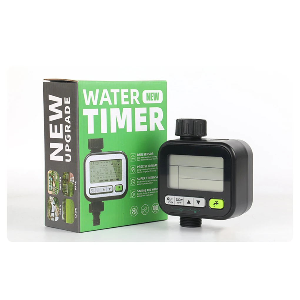 Timed Garden Watering Controller With High-definition Large Screen Intelligent Timing Irrigation