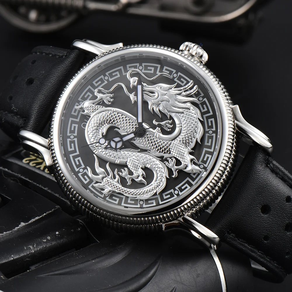 42mm men's watch 316L stainless steel sapphire glass waterproof watch automatic movement mechanical watch luxury men's watch
