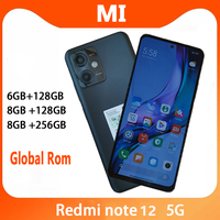 Xiaomi-Redmi Note 12 5G Smartphone, Global Rom, Snapdragon 4 Gen 1, 6.67 \