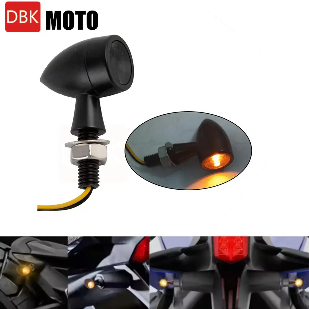 

Motorcycle Turn Signal Light Flashing Rear Light Universal Blinker For Suzuki For Kawasaki For Hyosung For Dirt Bike