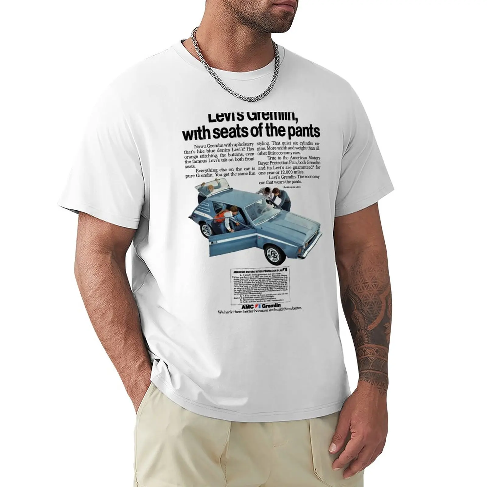 

AMC GREMLIN T-Shirt heavyweight t shirts tees sports fan t-shirts graphic t shirts workout shirts for men