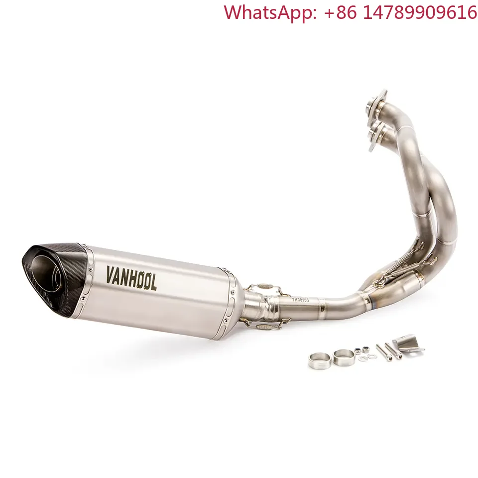 Factory Direct Selling High Quality Universal Modified Exhaust Muffler Pipe Motorcycle 650cc Naked Bike, Racing Escape Parts