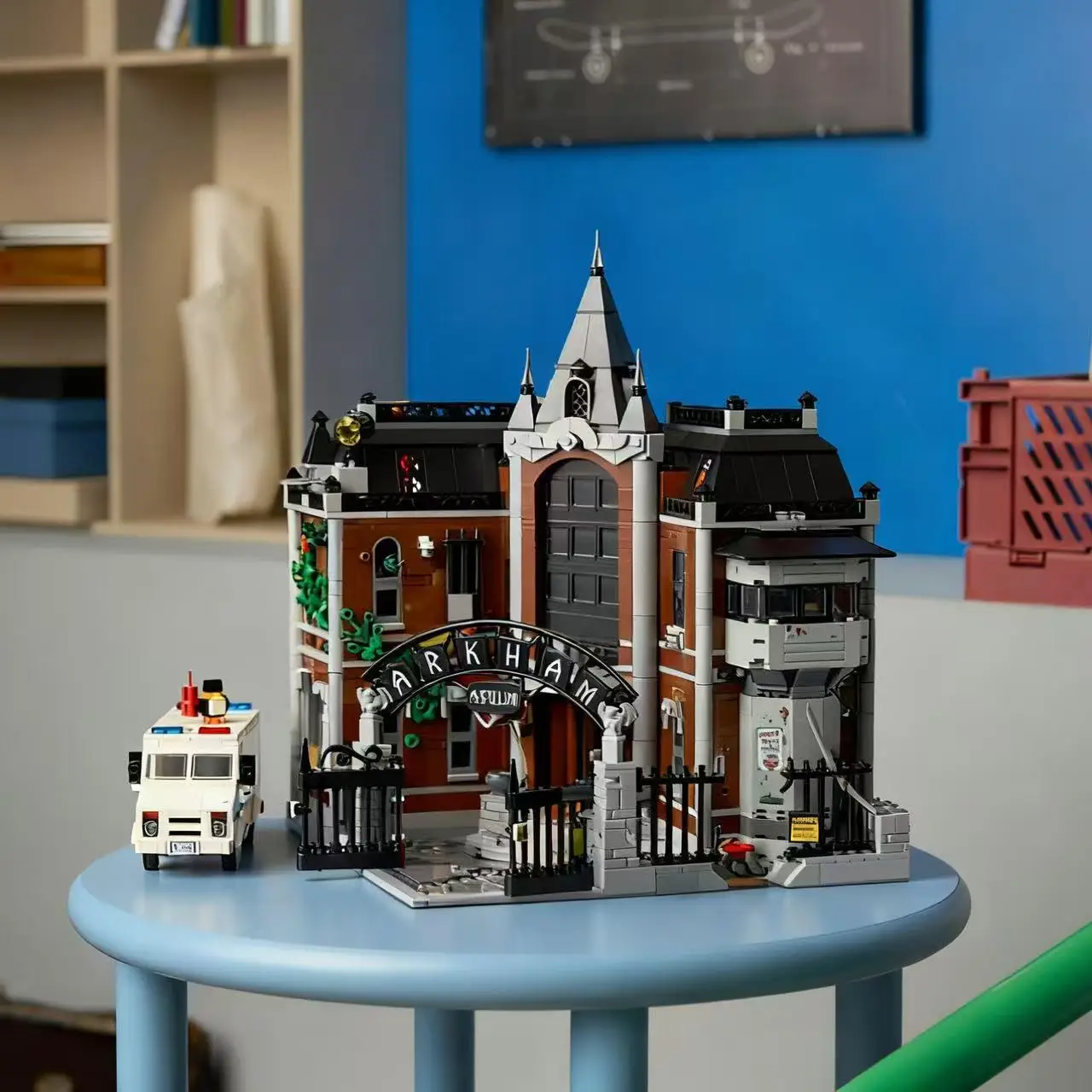 

2953 шт. модульная модель Arkham, строительные блоки, кирпичи, больничная архитектура, собранные, сделай сам, креативные игрушки для детей, подарки