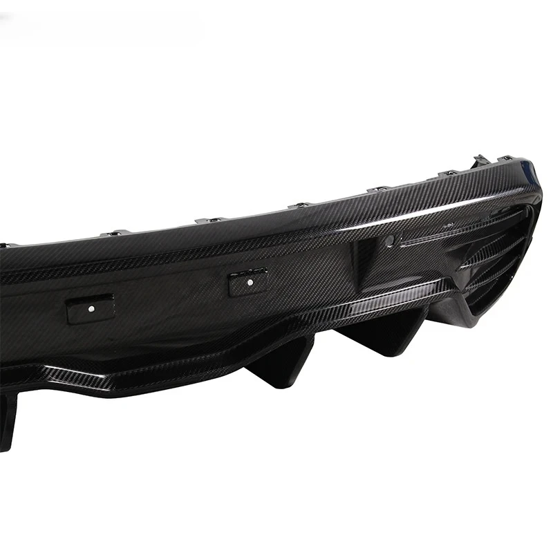 حصريًا 2025 أجزاء ألياف الكربون الجافة طقم الجسم شفة ممتصة للصدمات الخلفية الناشر لبورشه تايكان 4S كروس توريزمو